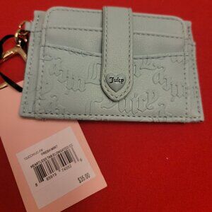 Juicy Couture Heartless Tab Elongated Card Case
